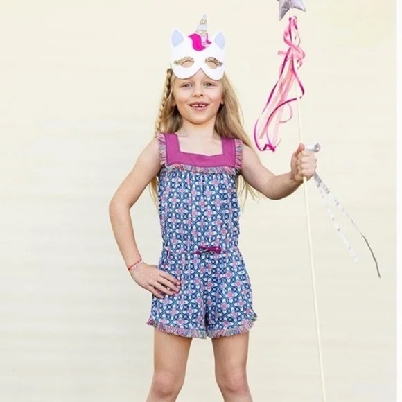 Matilda Jane Pink and Blue Kids Matching Set - Picture 1 of 7